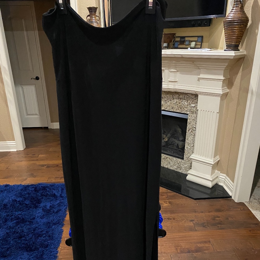 Black Maxi Skirt w/ Split
